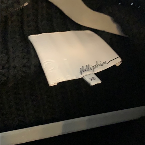 3.1 Phillip Lim - black collar zip sweater - Picture 2 of 3